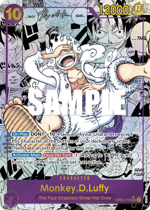 Monkey D Luffy OP05 119 Awakening Of The New Era Limitless One Piece