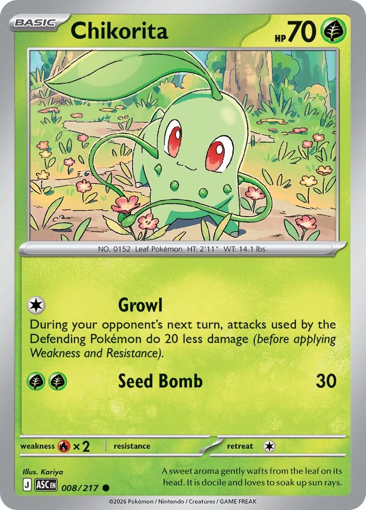 Chikorita — Ascended Heroes 8