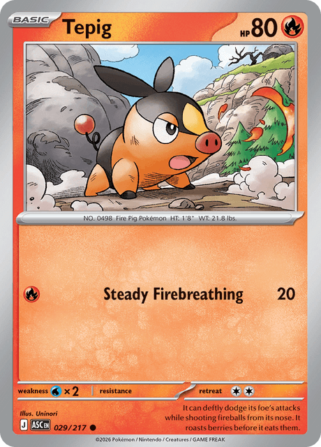 Tepig — Ascended Heroes 29