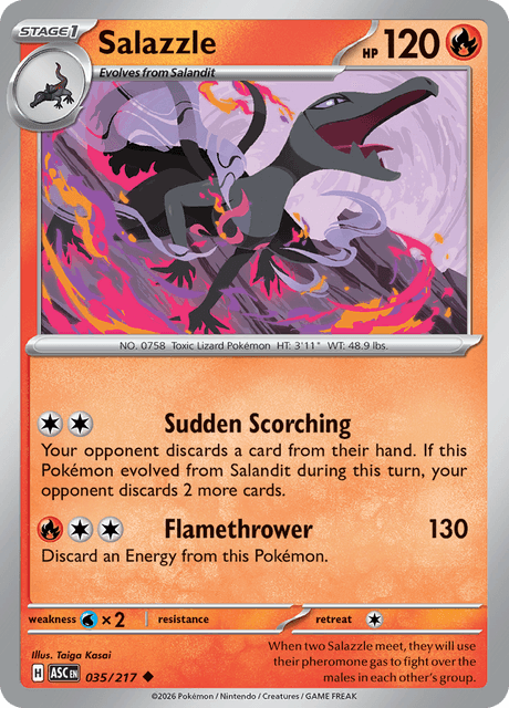 Salazzle — Ascended Heroes 35
