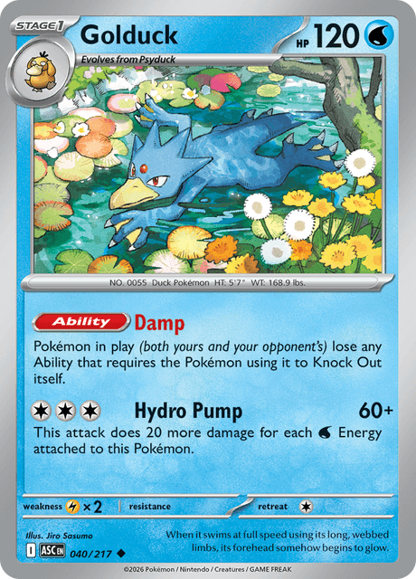 Golduck — Ascended Heroes 40
