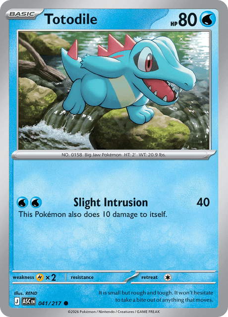 Totodile — Ascended Heroes 41
