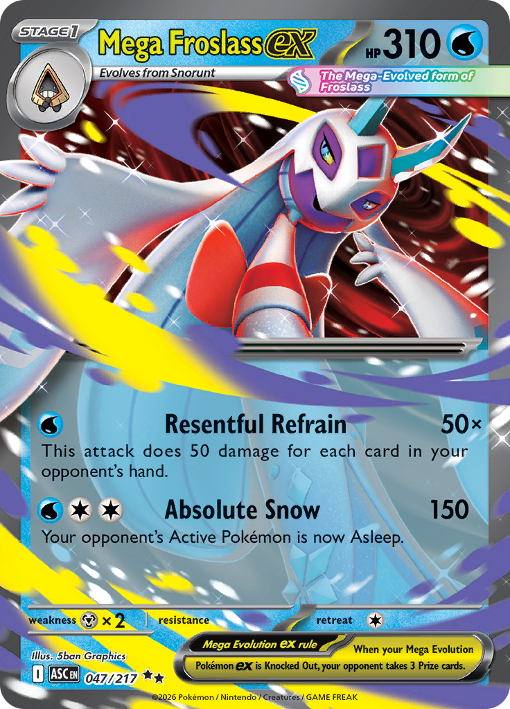 Mega Froslass ex — Ascended Heroes 47