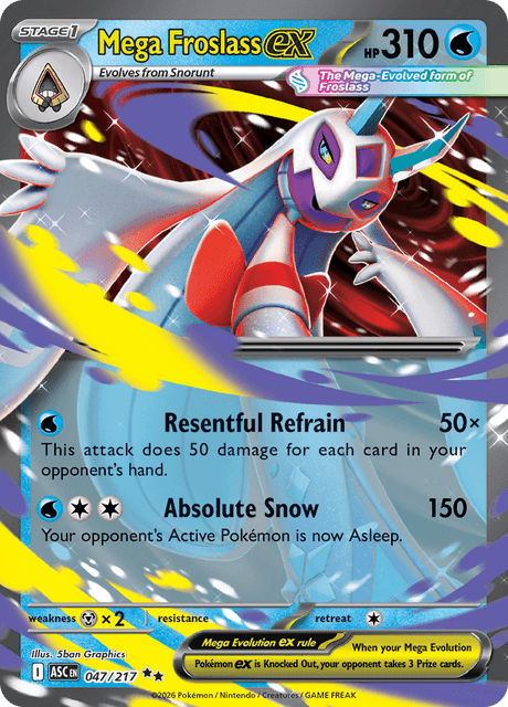Mega Froslass ex — Ascended Heroes 47