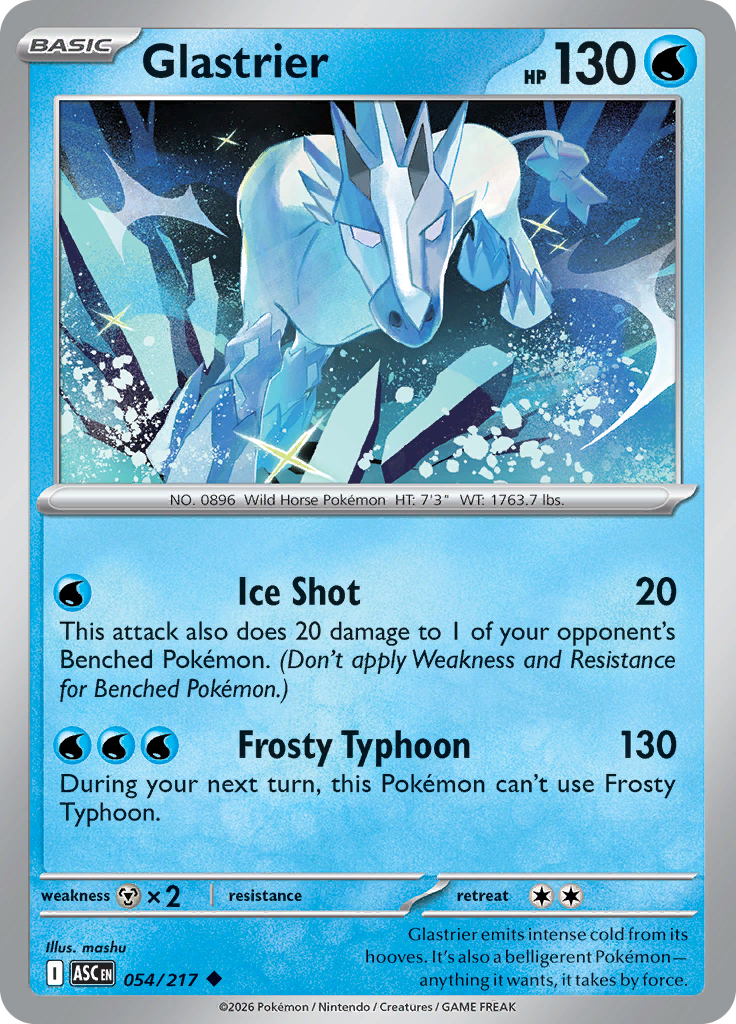 Glastrier — Ascended Heroes 54