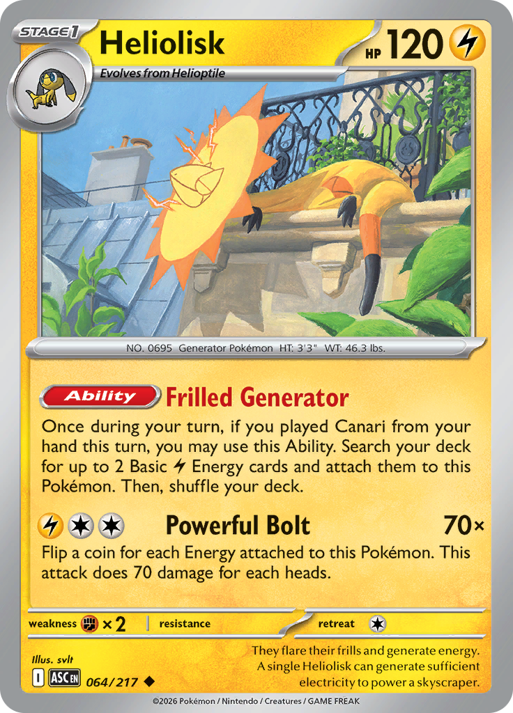 Heliolisk — Ascended Heroes 64