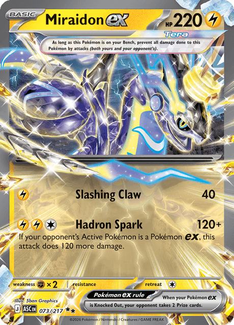 Miraidon ex — Ascended Heroes 73
