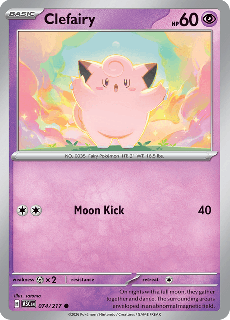 Clefairy — Ascended Heroes 74