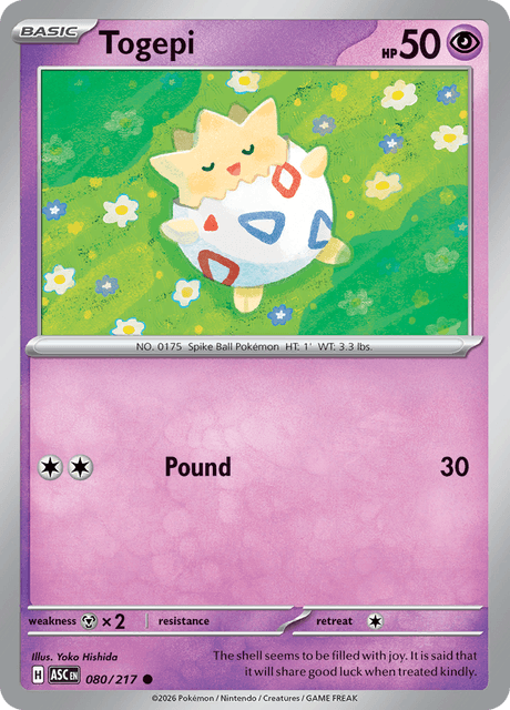 Togepi — Ascended Heroes 80