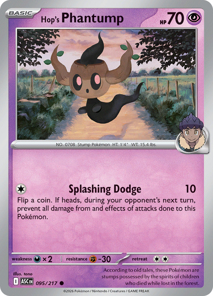 Hop's Phantump — Ascended Heroes 95