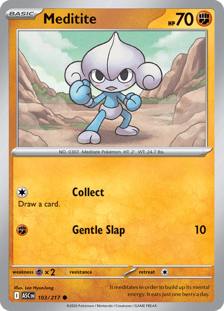 Meditite — Ascended Heroes 103