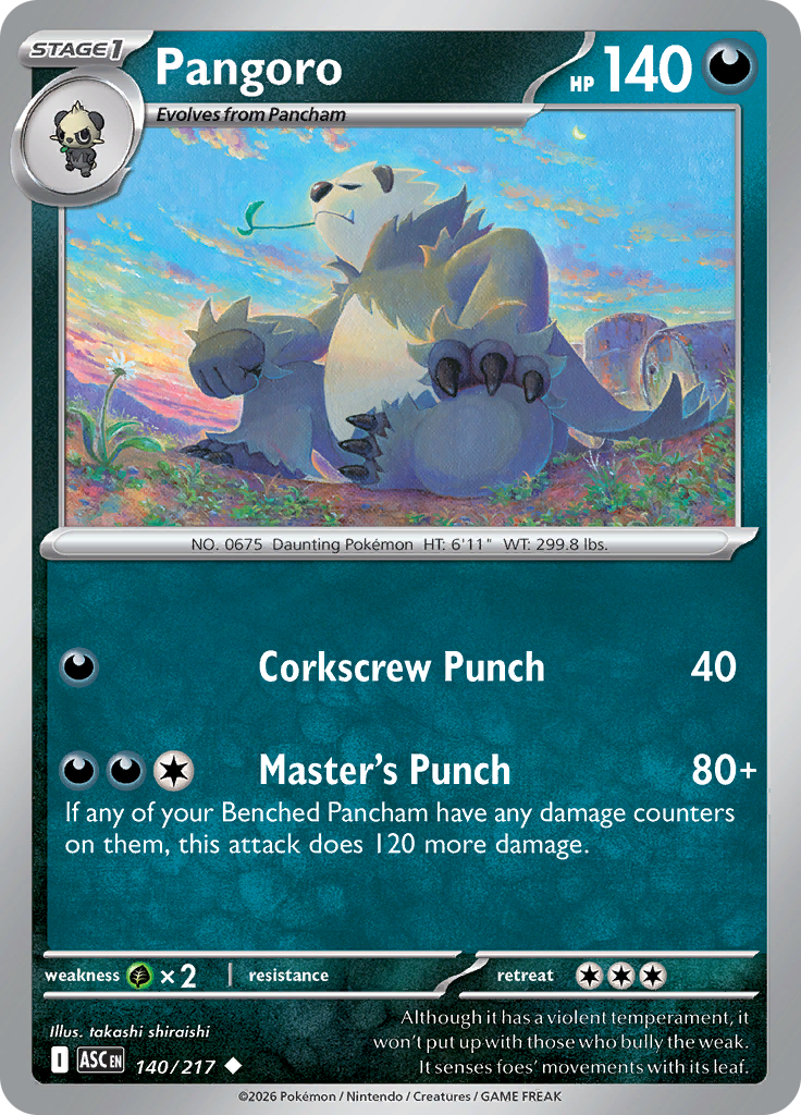 Pangoro — Ascended Heroes 140