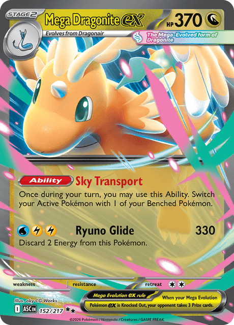 Mega Dragonite ex — Ascended Heroes 152