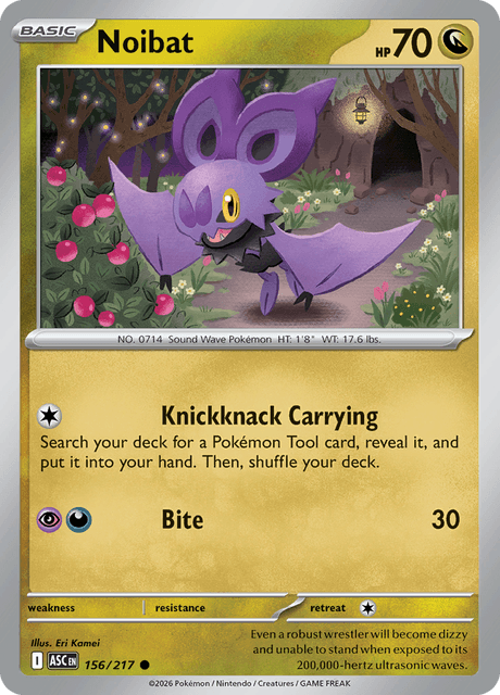 Noibat — Ascended Heroes 156