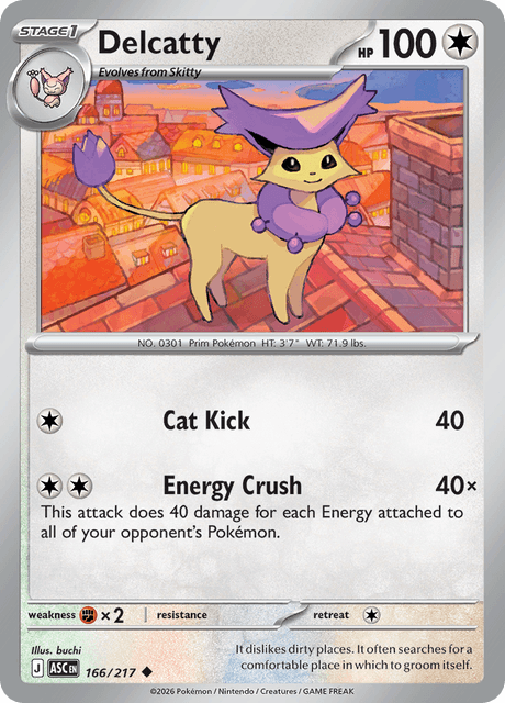Delcatty — Ascended Heroes 166