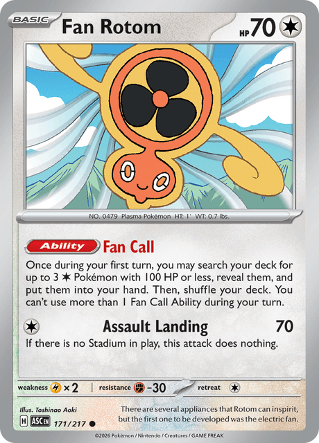 Fan Rotom — Ascended Heroes 171