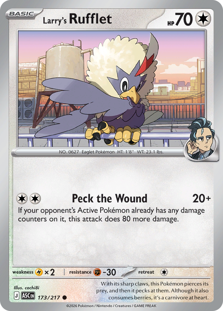 Larry's Rufflet — Ascended Heroes 173