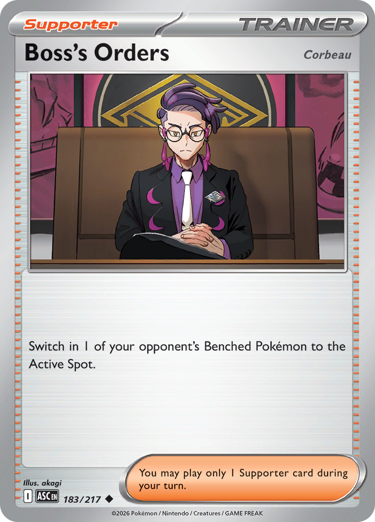 Boss's Orders — Ascended Heroes 183