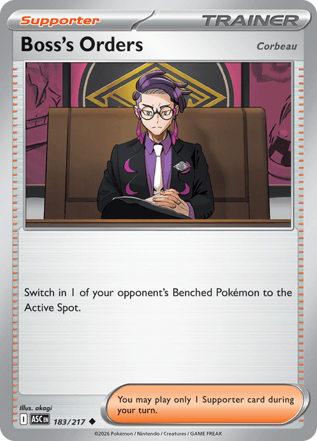 Boss's Orders — Ascended Heroes 183