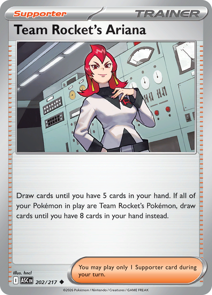 Team Rocket's Ariana — Ascended Heroes 202