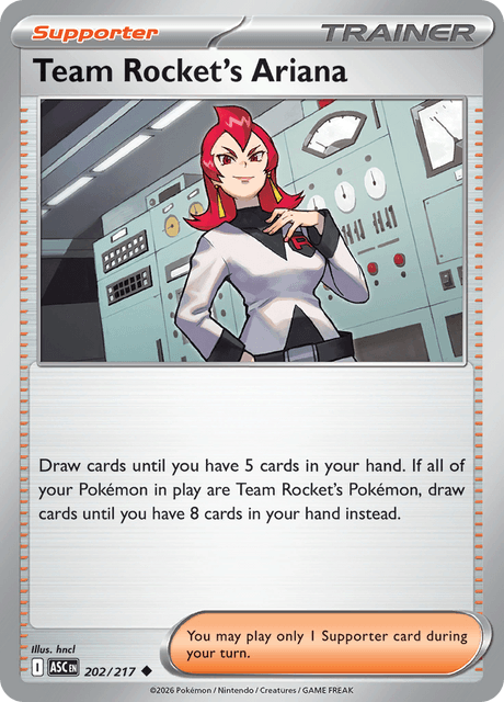 Team Rocket's Ariana — Ascended Heroes 202