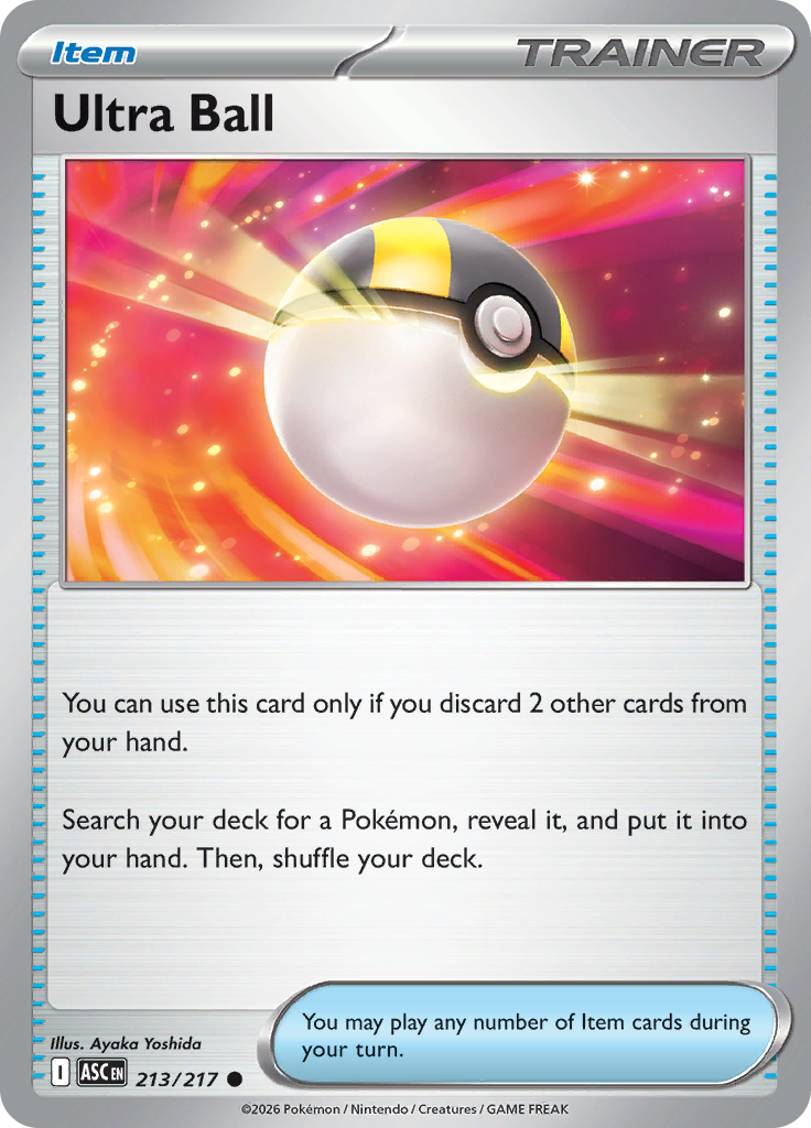 Ultra Ball — Ascended Heroes 213