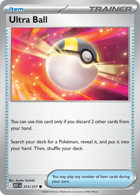 Ultra Ball — Ascended Heroes 213