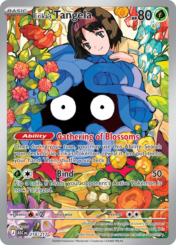 Erika's Tangela — Ascended Heroes 218