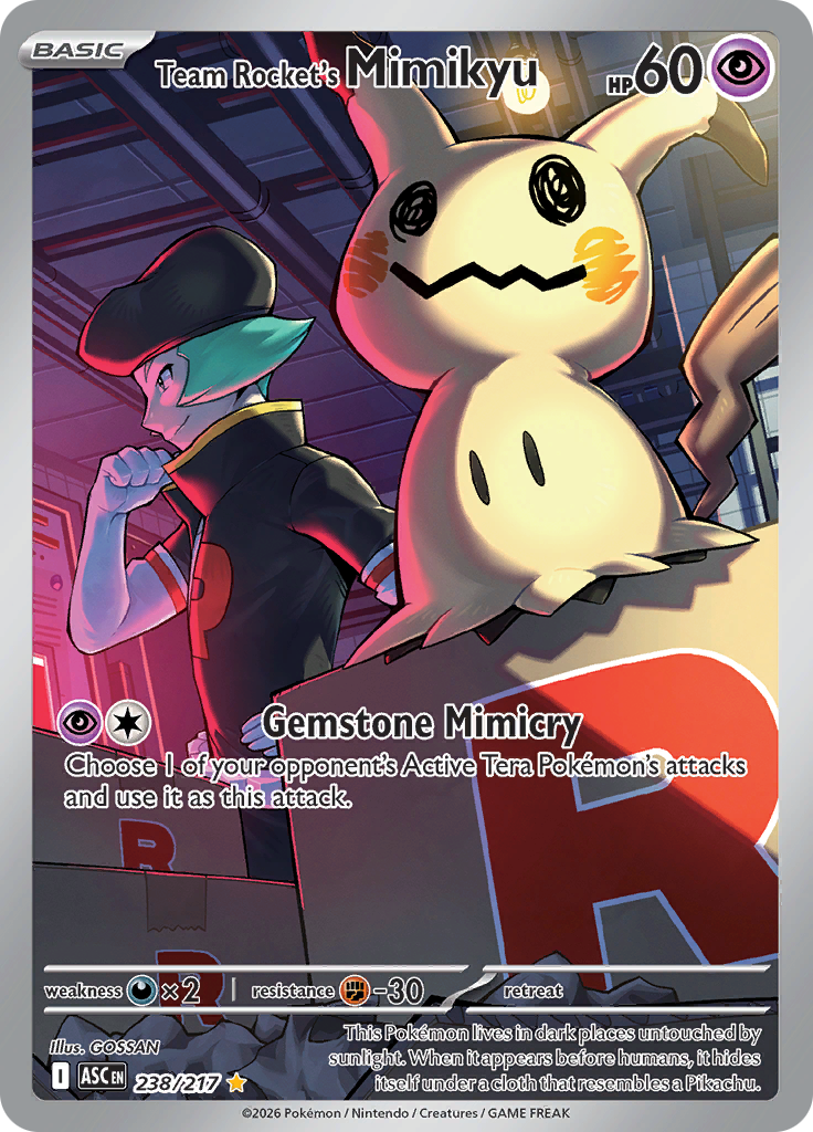 Team Rocket's Mimikyu — Ascended Heroes 238