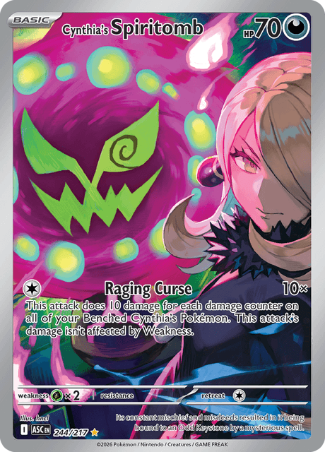 Cynthia's Spiritomb — Ascended Heroes 244