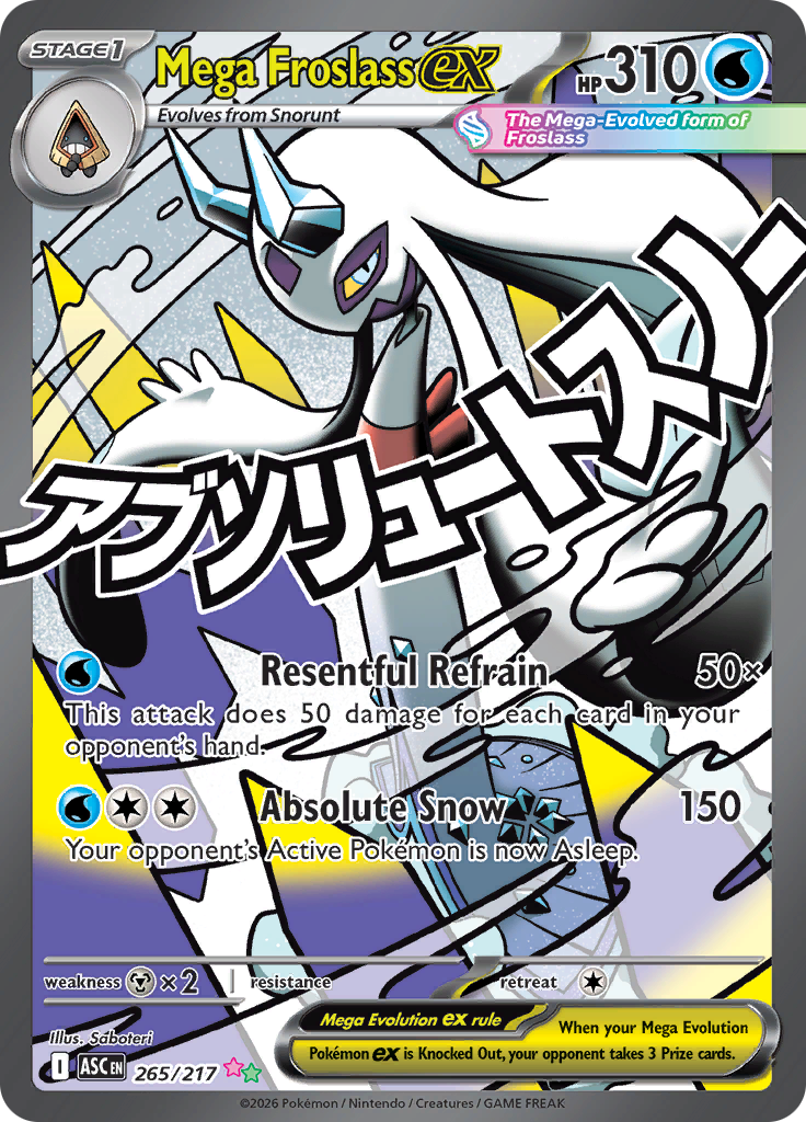 Mega Froslass ex — Ascended Heroes 265