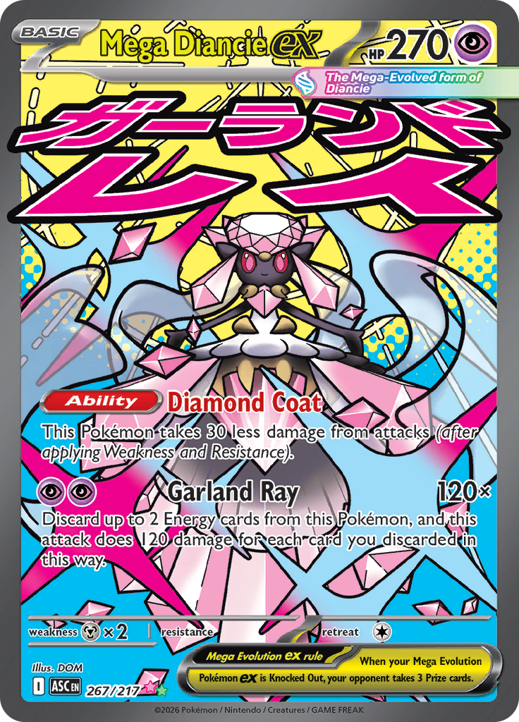 Mega Diancie ex — Ascended Heroes 267