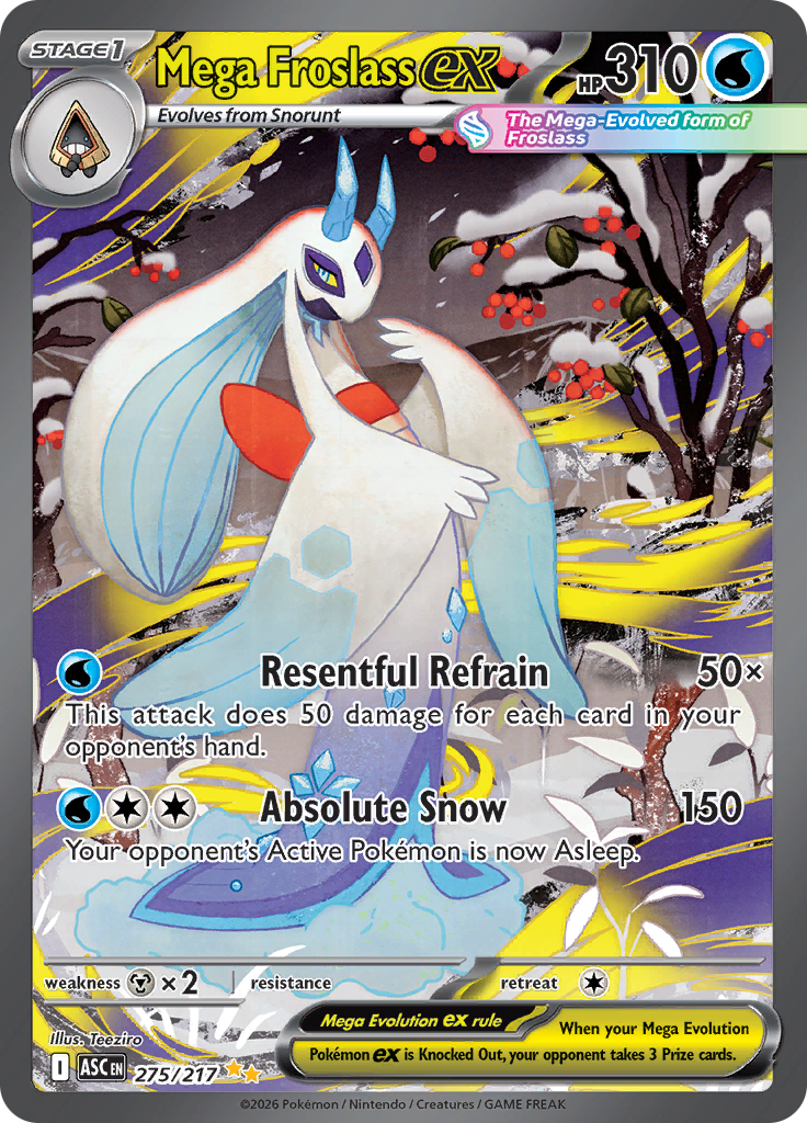 Mega Froslass ex — Ascended Heroes 275