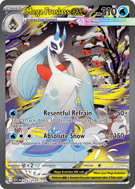 Mega Froslass ex — Ascended Heroes 275