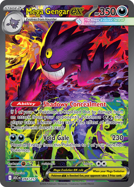 Mega Gengar ex — Ascended Heroes 284