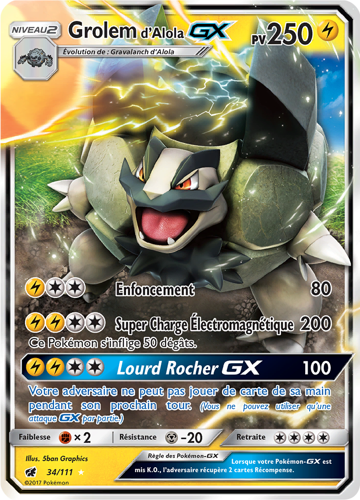 Grolem D Alola Gx Invasion Carmin Cin 34 Limitless