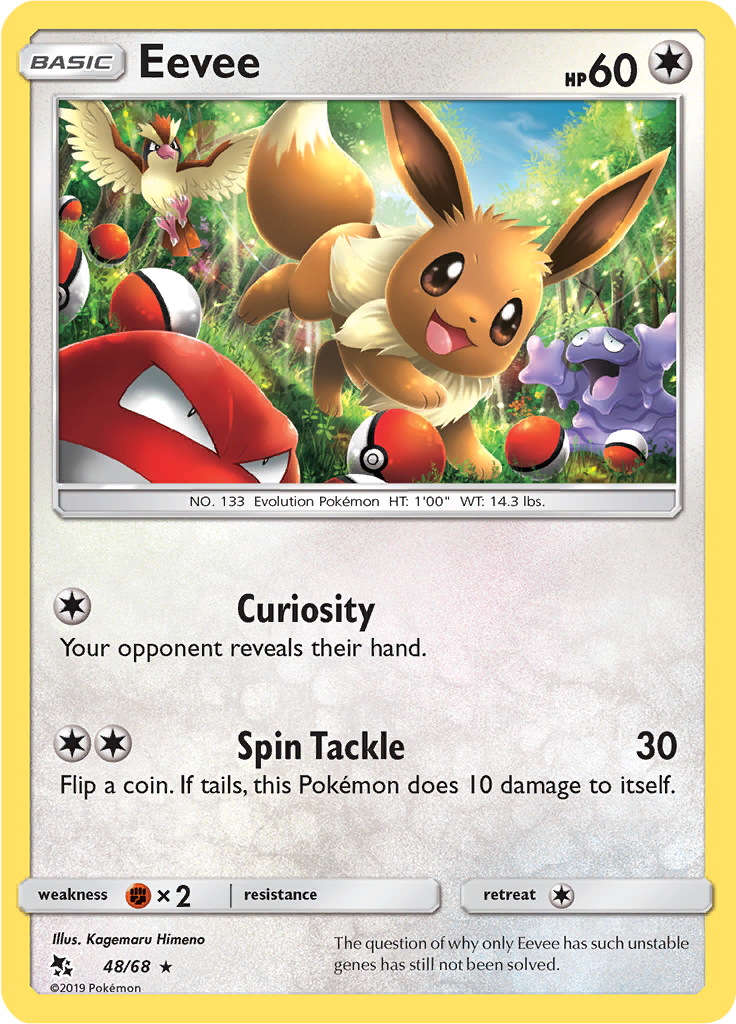 Eevee Hidden Fates HIF 48 Limitless Eevee hidden fates hif 48 limitless