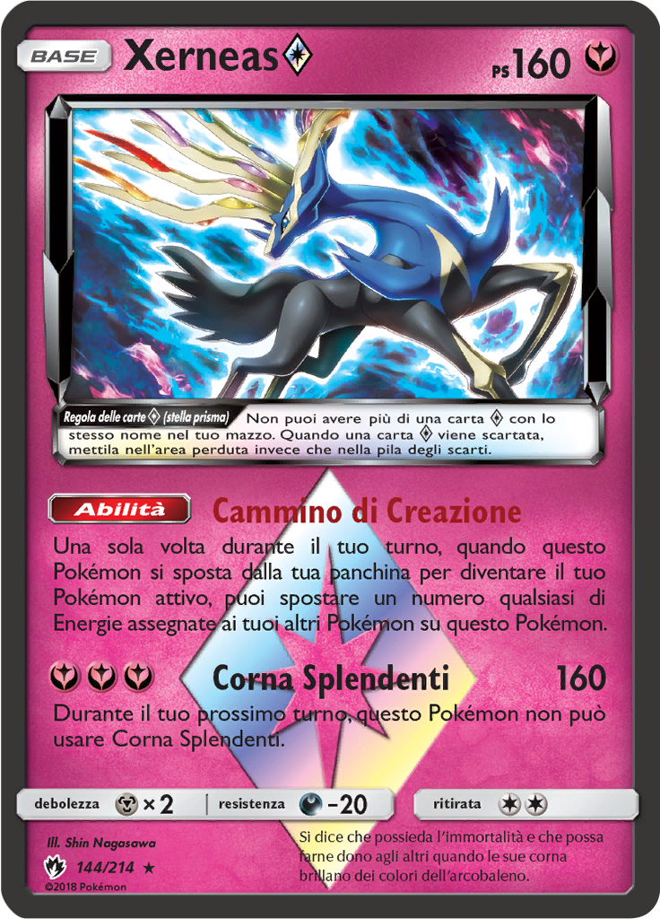 Xerneas Stella Prisma Tuoni Perduti Lot 144 Limitless