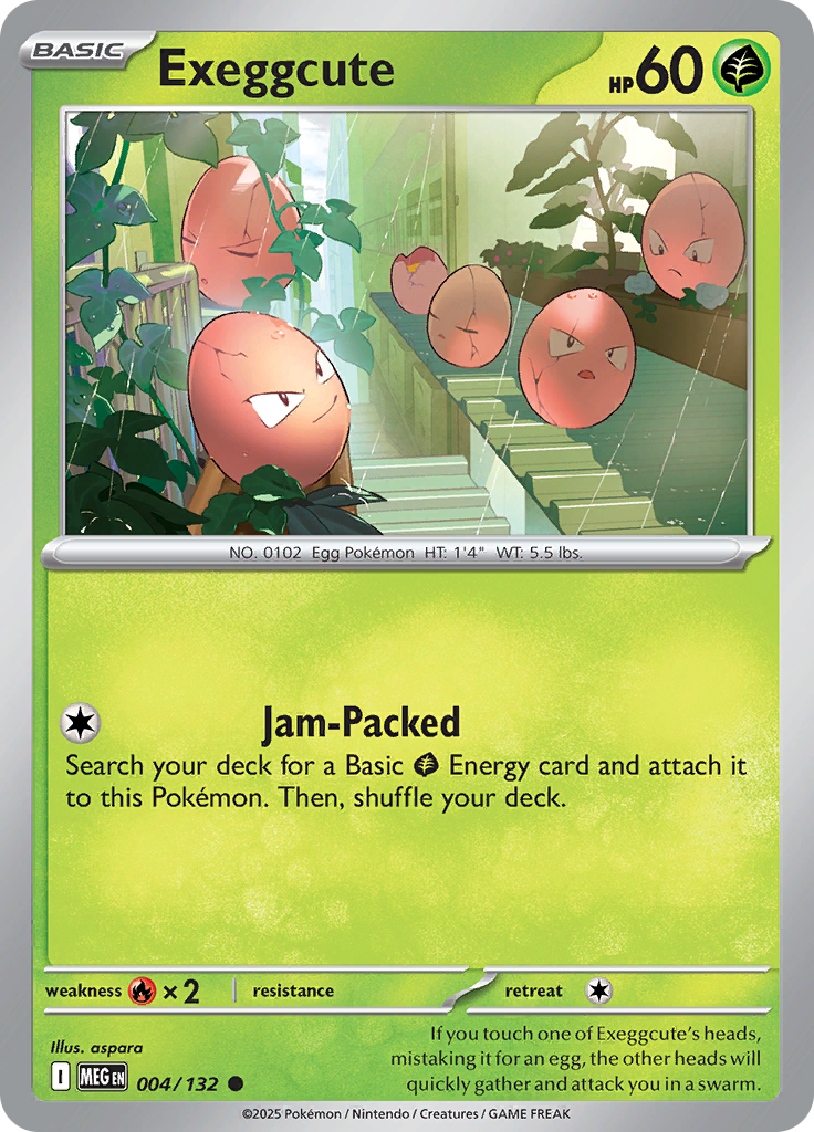 Exeggcute — Mega Evolution 4
