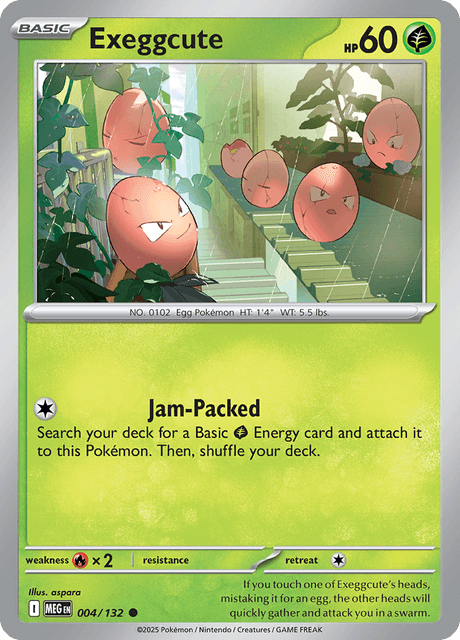 Exeggcute — Mega Evolution 4
