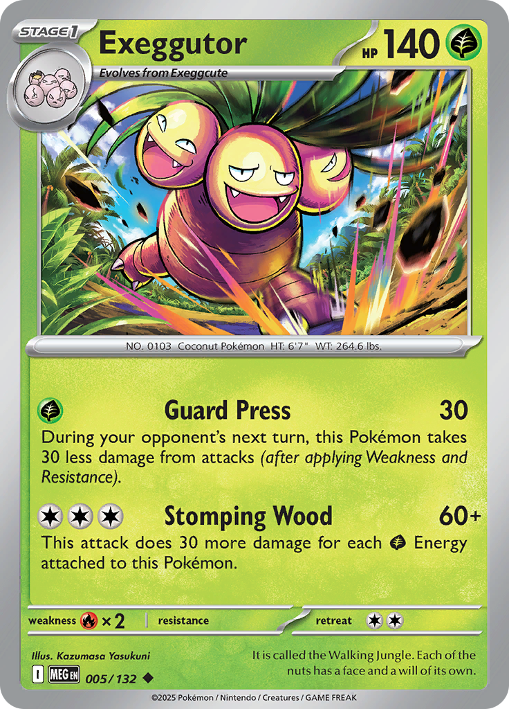 Exeggutor — Mega Evolution 5