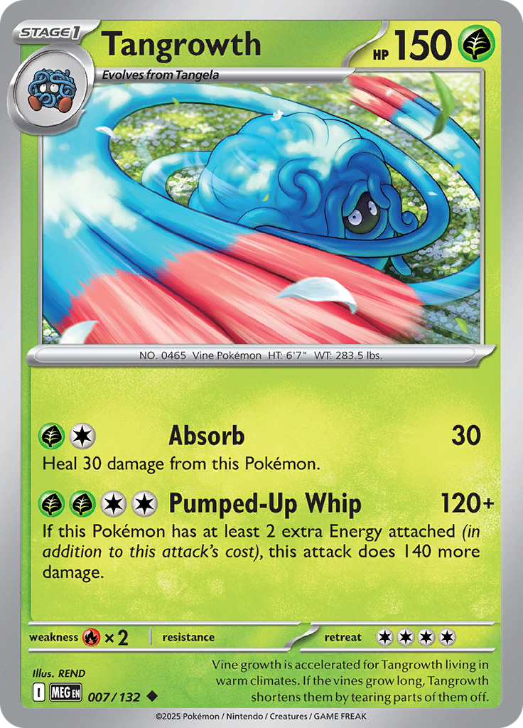 Tangrowth — Mega Evolution 7