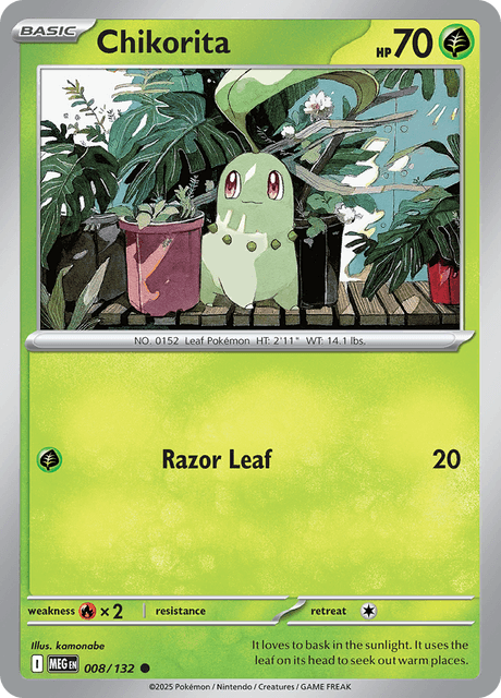 Chikorita — Mega Evolution 8