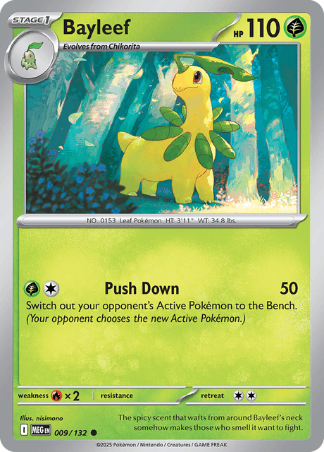 Bayleef — Mega Evolution 9