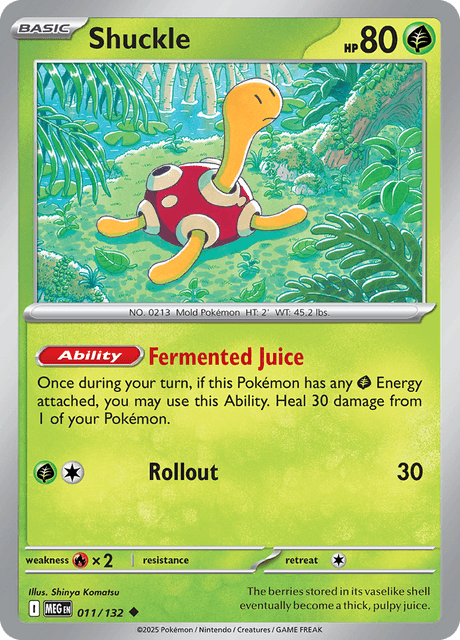 Shuckle — Mega Evolution 11