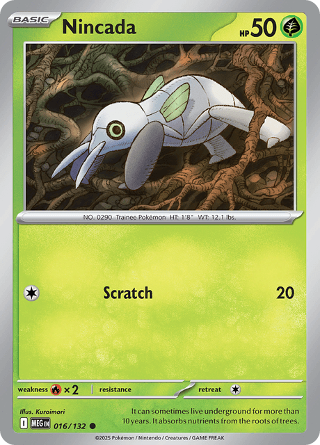 Nincada — Mega Evolution 16
