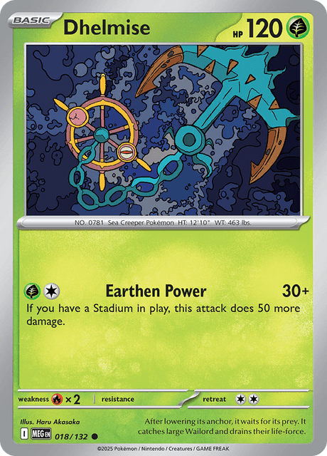 Dhelmise — Mega Evolution 18