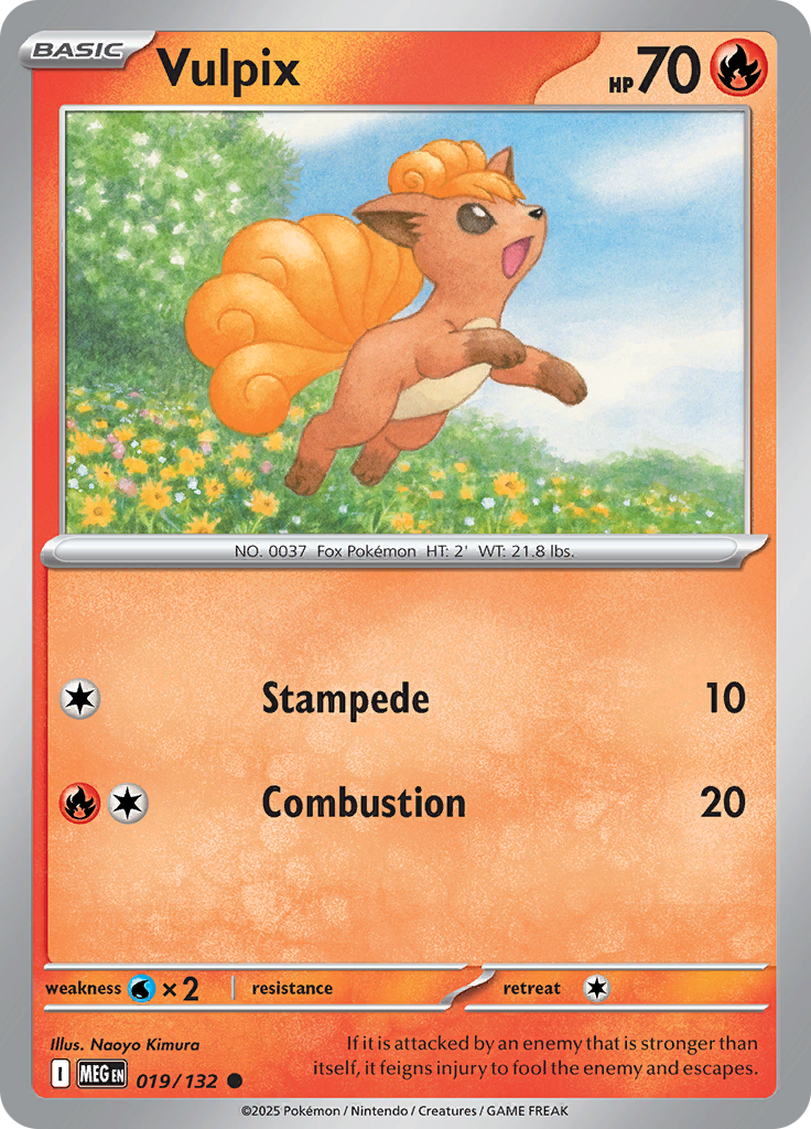 Vulpix — Mega Evolution 19