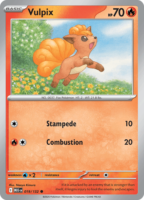Vulpix — Mega Evolution 19