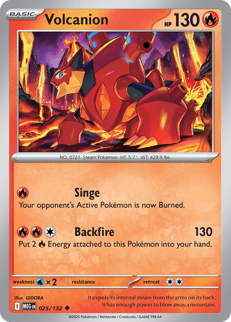 Volcanion — Mega Evolution 25